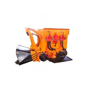 13kw Crawler Mucking Loader / Tunnel Mucking Equipment 60cbm / H Loading
