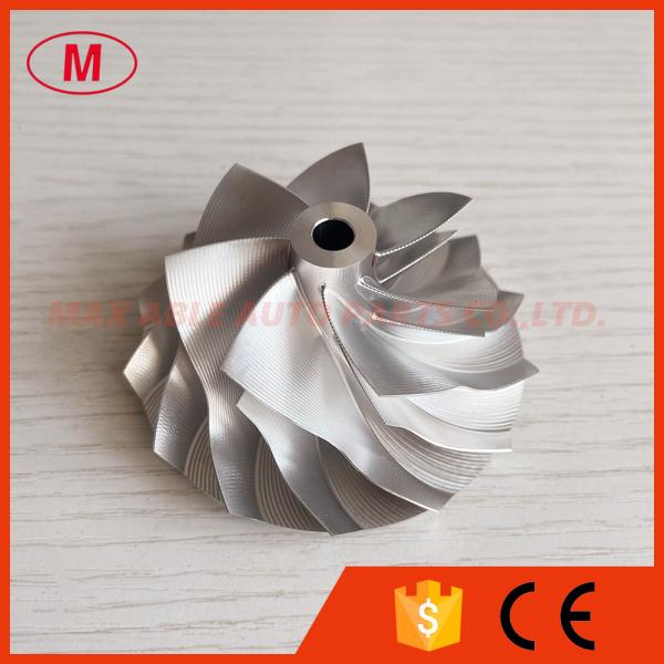 S100 50.00/68.01mm 7+7 blades point milling high performance turbo milling/aluminum 2618/billet compressor wheel