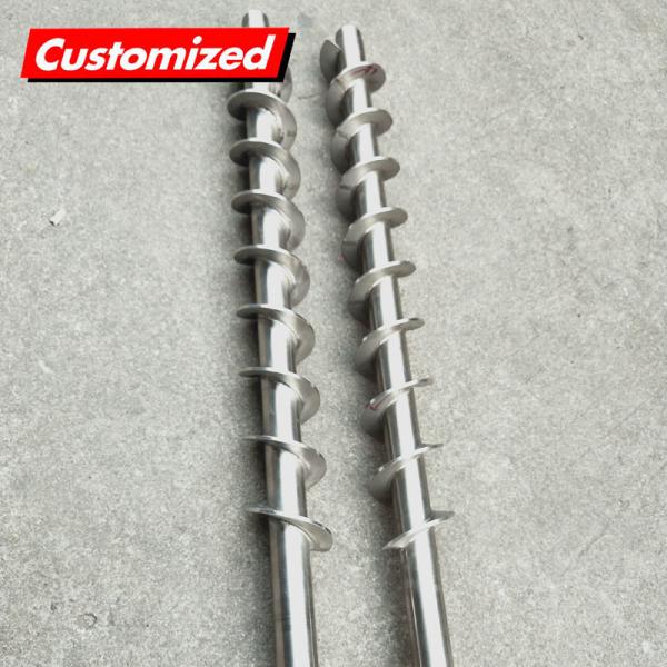 Horizontal Spring Stainless Steel Auger Screw High Precision For Flexible Screw
