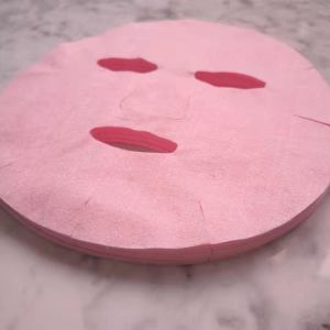 Non Woven Microfiber Antibacterial Facial Paper Mask Sheets