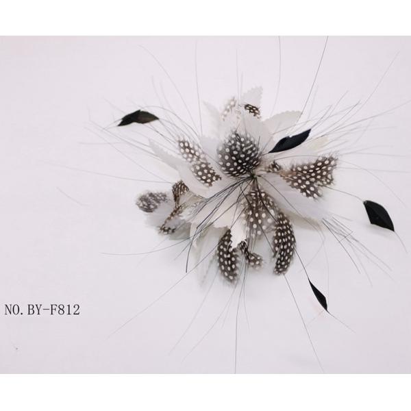 10x30cm Goose Feather Mounts Party Decor Guinea Fowl Peacock Feather Flowers
