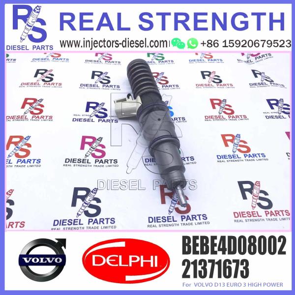 D13 Engine 4 pins Diesel Fuel Injector BEBE4D08002 For V-O-L-V Truck 20584346 85000498