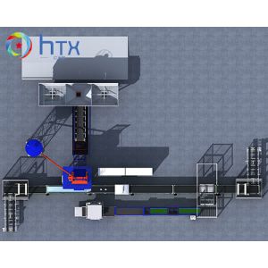 Concrete Dosing System Wall Panel Production Line With Automatic Operation Mode