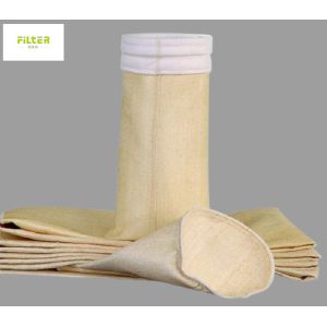 550GSM Pulse Jet Filter Bags Polyester/PPS/Nomex/PTFE/P84 Needle Felt