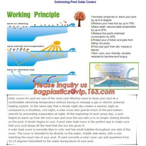 UV Resistance New Design Swimming Bubble Solar Pool Cover Selling/winter pool