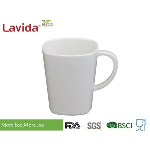 Unbreakable Melamine Coffee Cups Heavy Metal Free Non - Odor 275ml With Printing