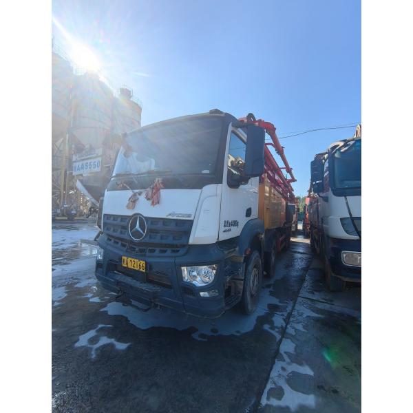 2.6mm Vibrating Amplitude White Sy Benz Chassis Pump Car for White Color