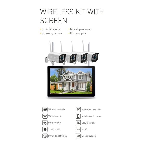 1080P Screen All-in-one Wireless Kit