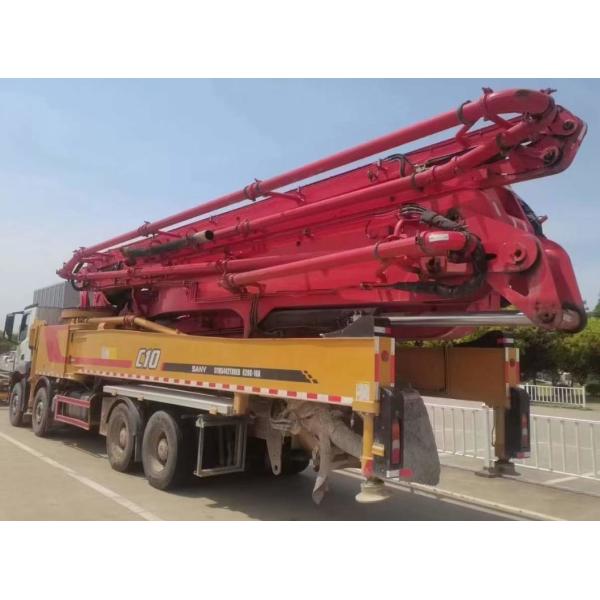 Best Condition Almost Brand New Sy Concrete Pump Car 62 Meters, Long Pump Car