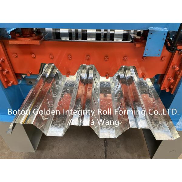 galvanized steel coil Floor Deck Forming Machine 380V 50Hz 3 phase