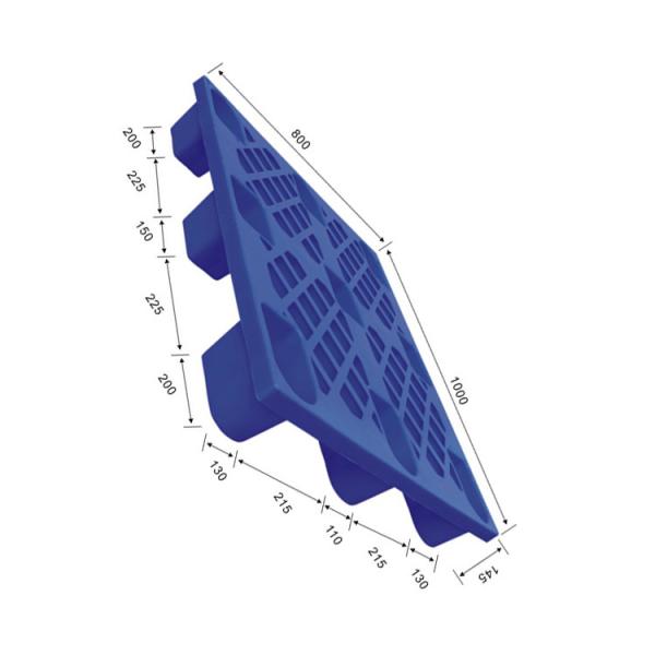 Buy ACM Polypropylene HDPE Plastic Pallet 1000X800 Non Toxic For Warehouse at wholesale prices