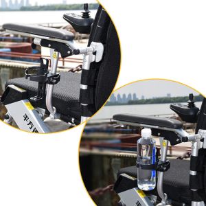 Aluminum Alloy Classic Foldable Electric Wheelchair Scooter With Brushless Motor