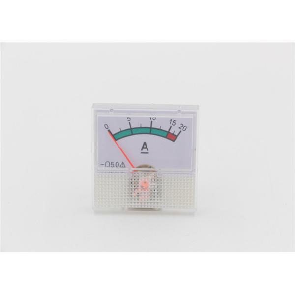 Buy 0-20A DC Analog Panel Meter Analog Ac Voltage Panel Meter High Accuracy at wholesale prices