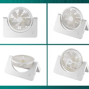 Table Portable Personal Fan Rechargeable Lower Noise With 7 Blades