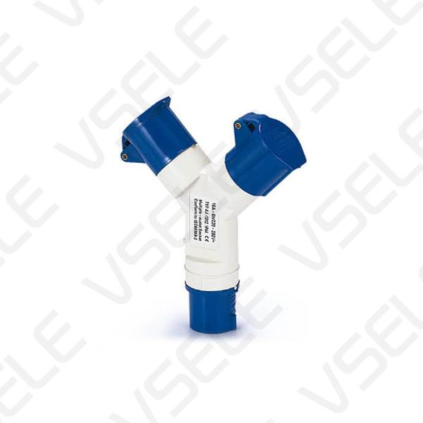 Buy Multi Electrical Industrial Plug And Socket Waterproof Plastic Material at wholesale prices