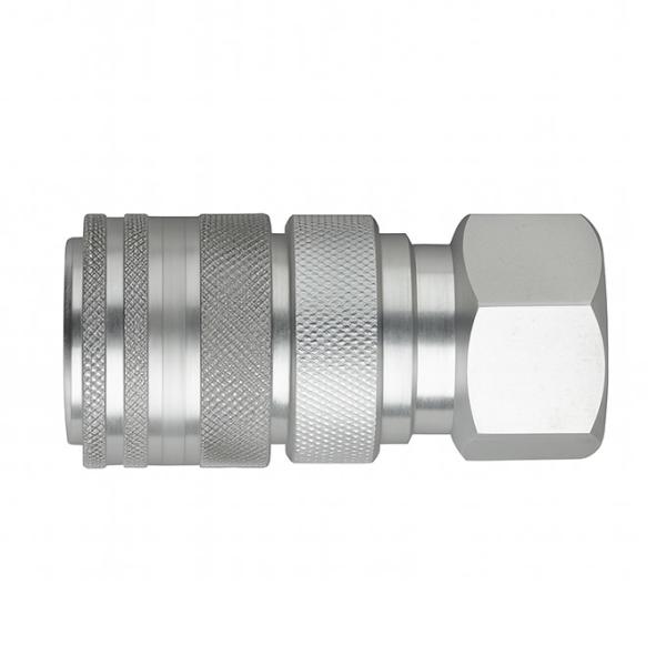 Buy 100Mpa 0.2" Hydraulic Hose Couplings Hardened Hydraulic Quick Couplings at wholesale prices