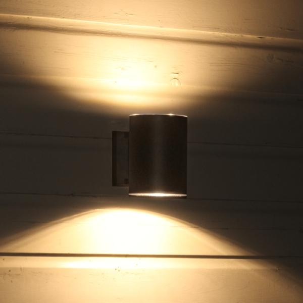 Buy Waterproof Solar Outdoor Up Down Wall Lights IP65 UV Resistance at wholesale prices