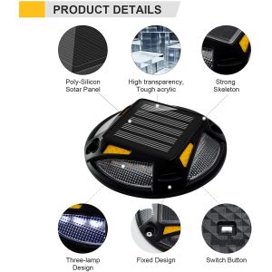 2V Solar Dock Light Bule/Cold White 108*21 MM for Docking Applications