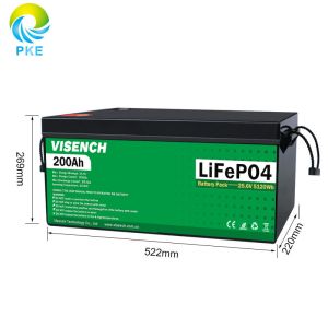 Visench Direct factory lifepo4 battery 48v120Ah 200Ah Deep 6000 Cycles with BMS