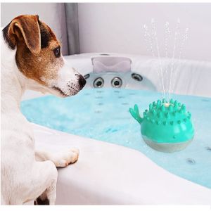 Multifunctional Electric Dog Swimming Toy For Molar Teeth Cleaning