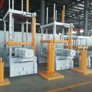 Aluminum Wheel Hub Aluminium Casting Machine , Low Pressure Casting Machine