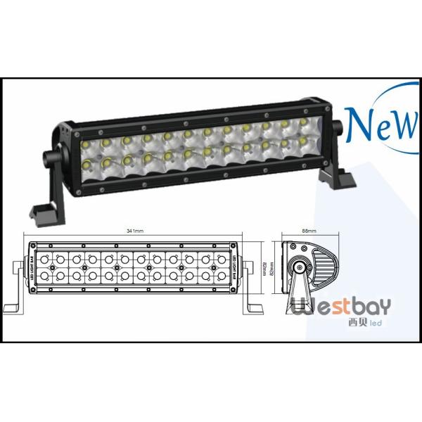 CREE 60W off road LED Lighting bar for loader truck,digger,crane,Mine car,bulldozer