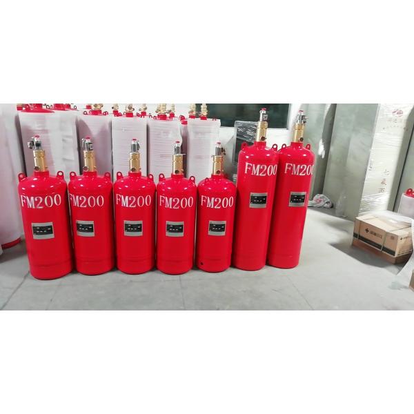 Automatic FM200 Fire Suppression System Without Pollution For Library