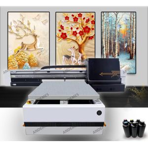 Professional I3200 U1 UV Flatbed Printer With 60cm Print And CISS