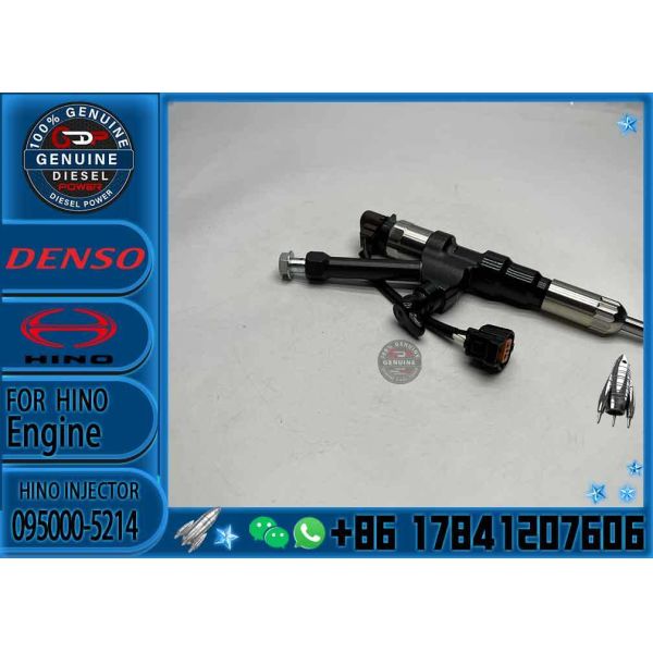 0950005215 Fuel Injector 095000-5215 0950005215 095000-5214 for P11C Engine Excavator SK450-8 SK480-8