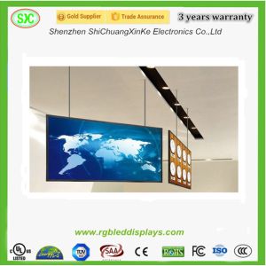 Seamless P5 Light Weight Thinner Haning LED Display with High Frequency Dynamic