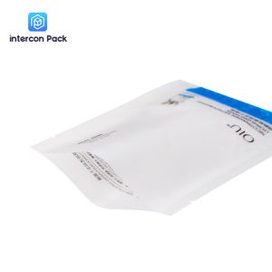Polyester Facial Mask Packaging Bags Recyclable D Met Printing