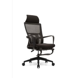 Black Extra Large Armchair , Desk 1205mm Adjustable Armchair DIOUS