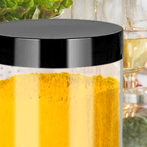 Plastic Jars with Lids