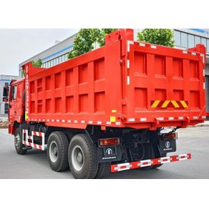 SHACMAN 6*4/8*4 Dump Truck Semi Trailer Engineered For Efficient Transport Of