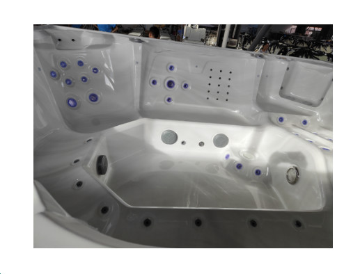 Buy 8-Person Rectangle Outdoor Hottubs Acrylic Freestanding Bathtub at wholesale prices