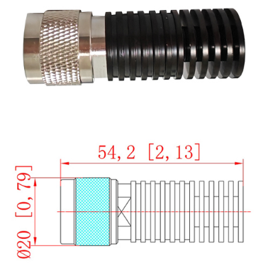 DC-6GHz 10W Dummy Load / Termination Load N Male Interface