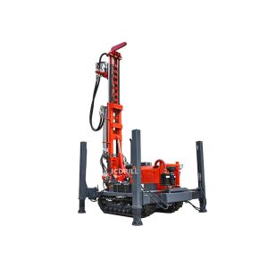 China Crawler Mounted 200m 4000Nm Water Well Drilling Rig on sale