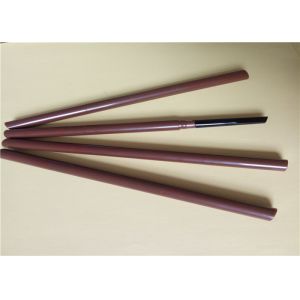 Long Standing Waterproof Eyebrow Pencil Plastic Tube ISO Certification