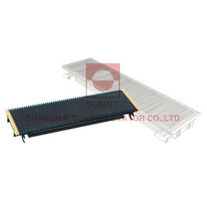 Aluminium Alloy Accelerating Moving Walkway Escalator Automatically Stop