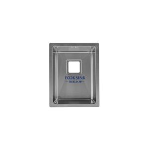 Topmount Undermount Stainless Steel Kitchen Sink 34cm Wide Rectangular