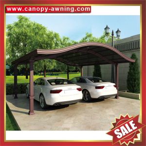 outdoor alu polycarbonate aluminium aluminium parking car shelter canopy awning