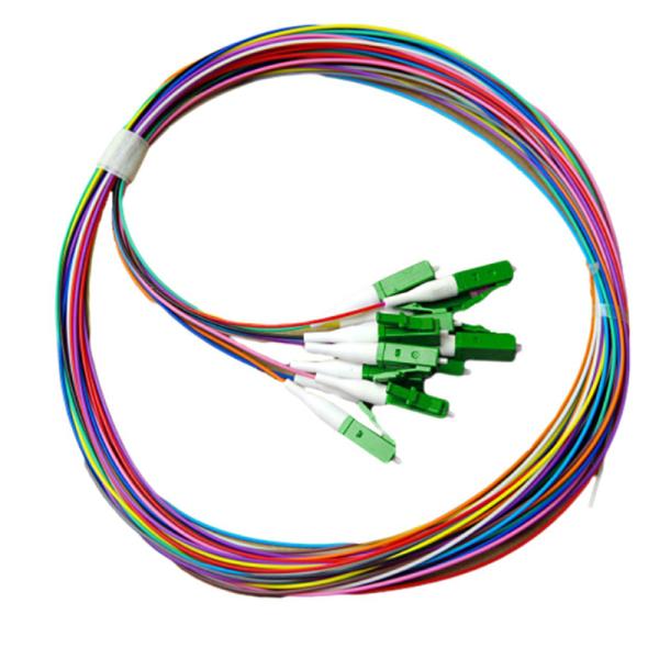 Optical Fiber Connection Best LC APC Optic Fiber Pigtail With 5