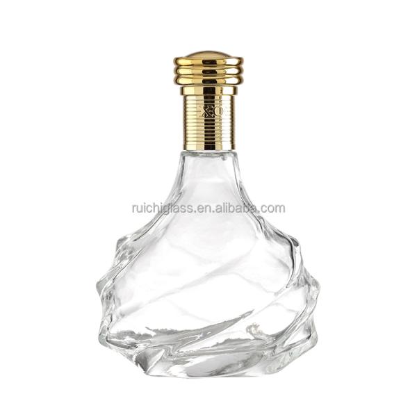 500Ml 700ml Empty Vodka Bottles Glass Whiskey Bottles for Champagne Requirements