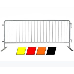 OEM ODM Steel Crowd Control Barriers 1.1x2.1m 1.1x2.2m 1.1x2.5m