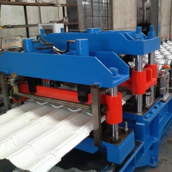 Buy GI / PPGI Wall Panel Roll Forming Machine , RF-ST Roofing Sheet Making Machine at wholesale prices