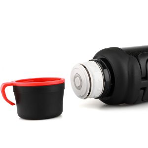 Stainless Steel Plastic Travel Water Bottle Sports Thermos Travel Pot Camping