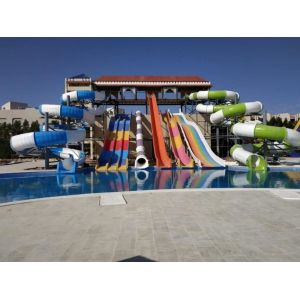 Water Park Swimming Pool Amusement Fiberglass Water Slide Supplies