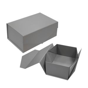 Custom Clothing Magnetic Packaging Box Matt / Glossy Lamination Rectangle Shape