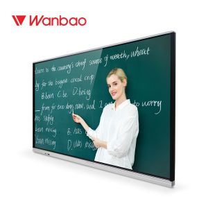Wall Mounted Education Interactive Whiteboard With Camera Network