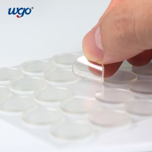 Customizde double sided tape transparent reusable waterproof adhesive tape WGO